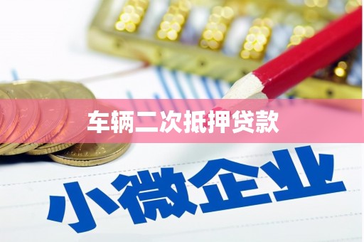 梧栖车辆二次抵押贷款