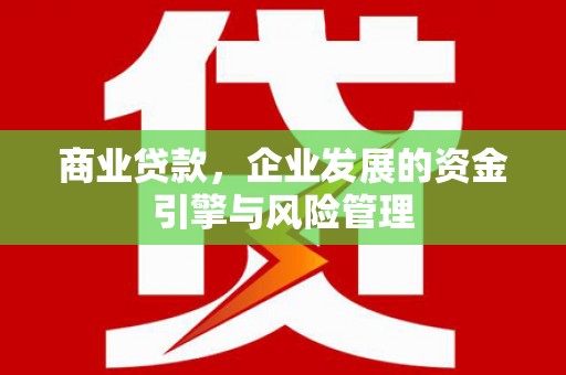 梧栖商业贷款，企业发展的资金引擎与风险管理