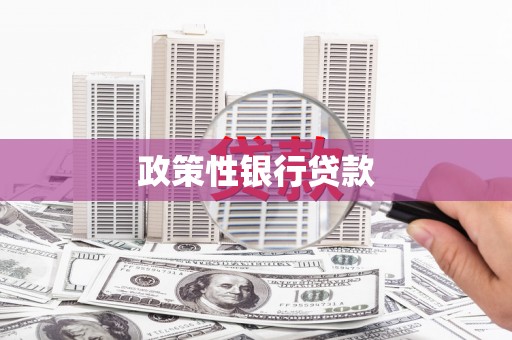 梧栖政策性银行贷款