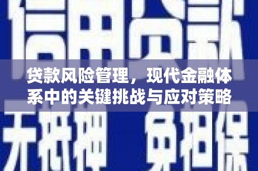 梧栖贷款风险管理，现代金融体系中的关键挑战与应对策略