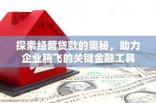 梧栖探索经营贷款的奥秘，助力企业腾飞的关键金融工具
