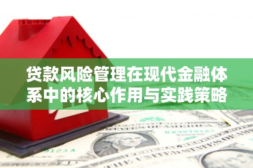 梧栖贷款风险管理在现代金融体系中的核心作用与实践策略