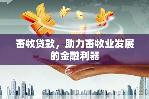梧栖畜牧贷款，助力畜牧业发展的金融利器