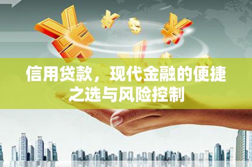 梧栖信用贷款，现代金融的便捷之选与风险控制