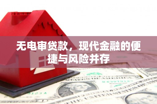 梧栖无电审贷款，现代金融的便捷与风险并存