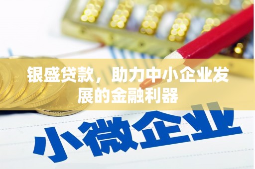 梧栖银盛贷款，助力中小企业发展的金融利器