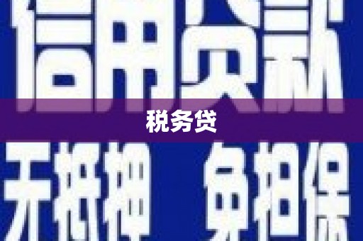 梧栖税务贷