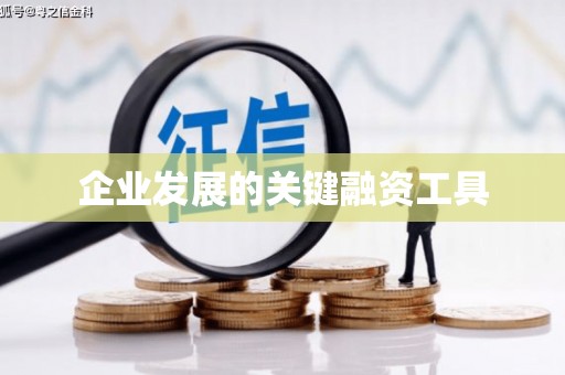 梧栖企业发展的关键融资工具