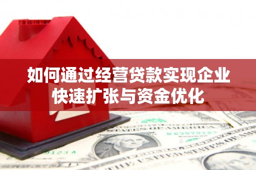 梧栖如何通过经营贷款实现企业快速扩张与资金优化