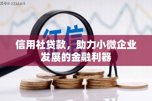 梧栖信用社贷款，助力小微企业发展的金融利器
