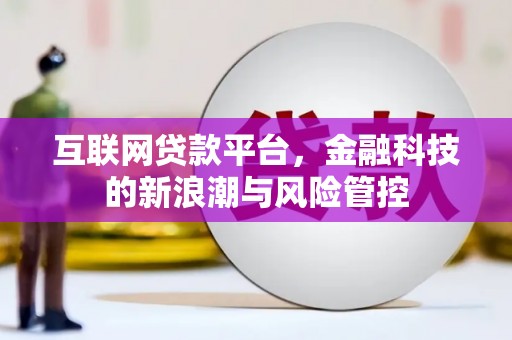 梧栖互联网贷款平台，金融科技的新浪潮与风险管控