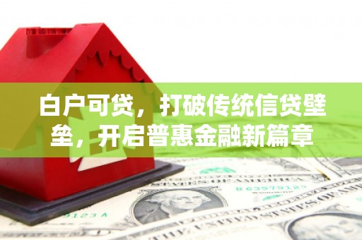 梧栖白户可贷，打破传统信贷壁垒，开启普惠金融新篇章