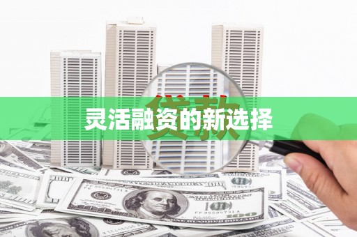 梧栖灵活融资的新选择