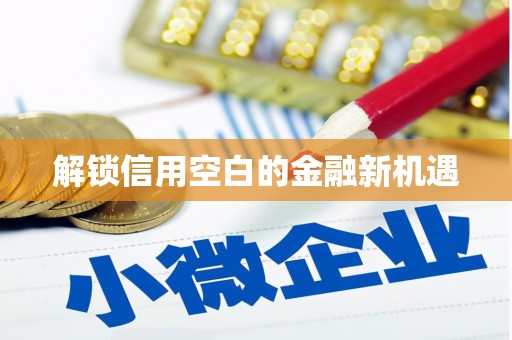 梧栖解锁信用空白的金融新机遇
